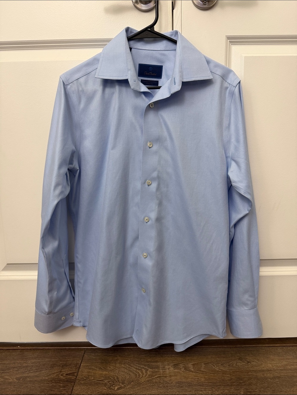 David Donahue Trim Fit Oxford, Size 15 32/33